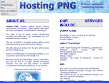 Tablet Screenshot of hostingpng.com